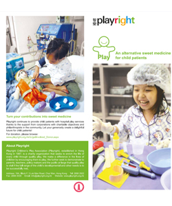 Playright Hospital Play Leaflet